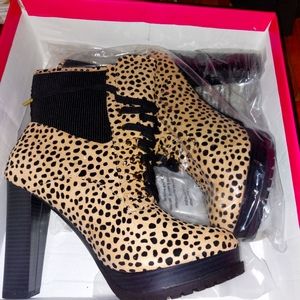 Leopard Boots